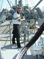 Jody Fugate on Jeremiah O'Brien 'Libery Ship'